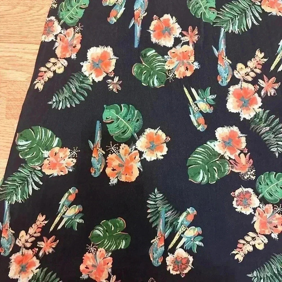 Long Multicolor Maxi Elastic‎ Waist Skirt Size Medium - Picture 2 of 5